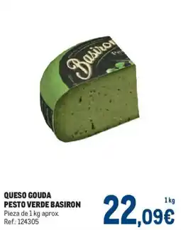 Makro Basiron queso gouda pesto verde oferta
