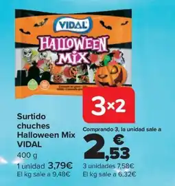 Carrefour Vidal halloween mix oferta