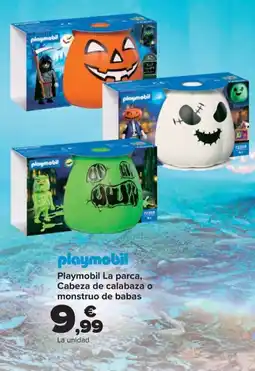 Carrefour Playmobil la parca cabeza de calabza o montruo de babas oferta