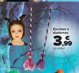 Carrefour Escobas o diademas oferta