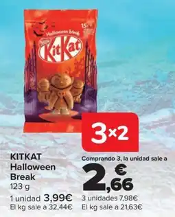 Carrefour KitKat Halloween Break oferta