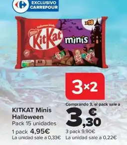 Carrefour KitKat Minis Halloween oferta