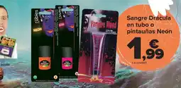 Carrefour rubies sangre drácula o pintauñas neón oferta