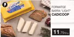 Plusfresc Cadicoop formatge barra light oferta