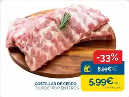 Cash Ecofamilia Costillar de cerdo "Duroc" por enteros oferta