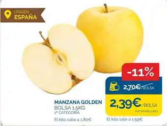 Cash Ecofamilia Manzana Golden oferta