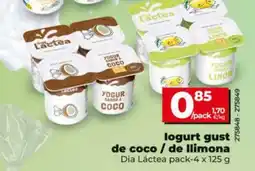 Maxi Dia Dia Láctea yogurt gust de coco / de llimona oferta