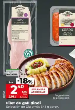Maxi Dia Selección de Dia filet de gall dindi oferta
