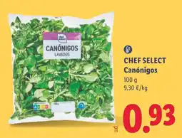 Lidl Chef Select Canónigos oferta