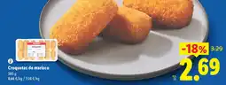 Lidl Marisco croquetas de marisco oferta