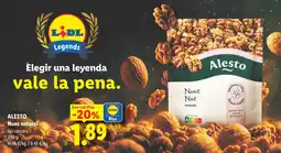 Lidl Alesto Nuez natural oferta