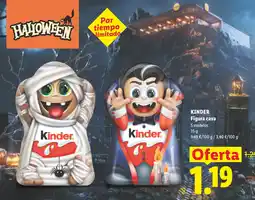 Lidl Kinder Figura cava oferta