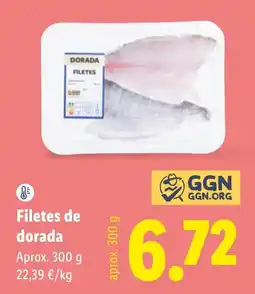 Lidl Dorada filetes oferta