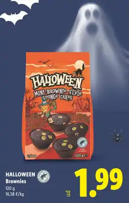 Lidl Halloween Brownies oferta