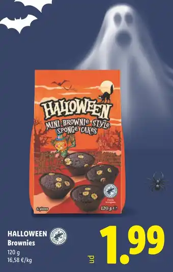 Lidl Halloween Brownies oferta