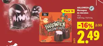 Lidl Halloween mallow cakes oferta
