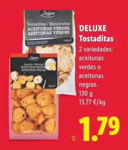 Lidl Deluxe tostaditas oferta