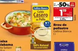 Maxi Dia Gallina Blanca caldo casero de pollo oferta