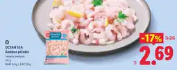 Lidl Ocean Sea gambas peladas oferta