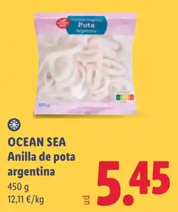 Lidl Ocean Sea anilla de pota argentina oferta