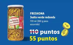 Lidl Freshona judía verde redonda oferta
