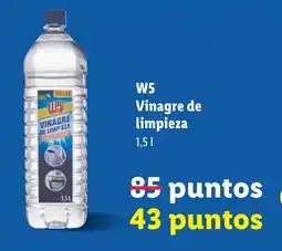 Lidl W5 vinagre de limpieza oferta