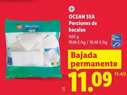 Lidl Ocean Sea Porciones de bacalao oferta