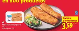 Lidl Filete de merluza empanado oferta