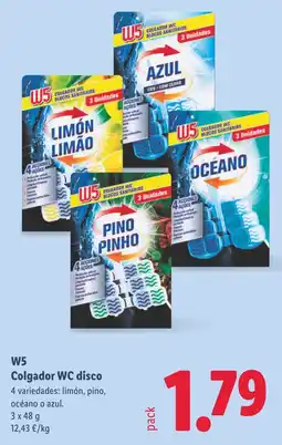 Lidl W5 Colgador WC disco oferta