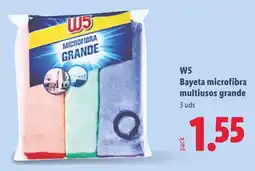 Lidl W5 bayeta microfibra multiusos grande oferta