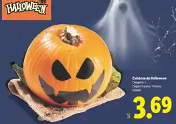 Lidl Calabaza de Halloween oferta