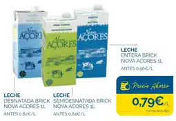 Supermercados La Despensa Nova Acores leche entera brick oferta