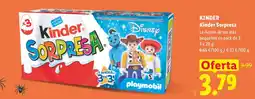 Lidl Kinder Kinder Sorpresa oferta