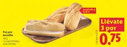 Lidl Pan para bocadillo oferta