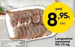 FROIZ Langostino vannamei oferta