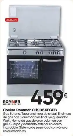 FROIZ Rommer - cocina ch906xfgp oferta