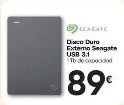 FROIZ Seagate - disco duro externo usb 3.1 oferta