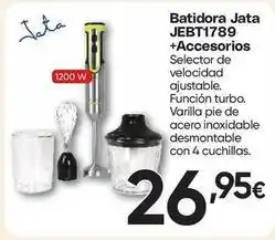 FROIZ Jata - batidora +accesorios oferta