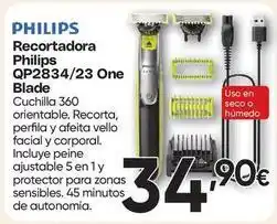 FROIZ Philips - recortadora qp2834/23 one blade oferta