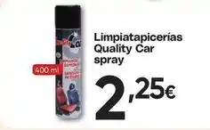 FROIZ Quality - limpiatapicerias car spray oferta