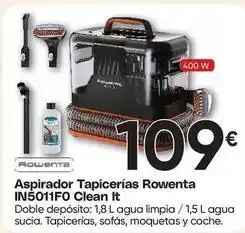 FROIZ Rowenta - aspirador tapicerias in5011f0 clean it oferta