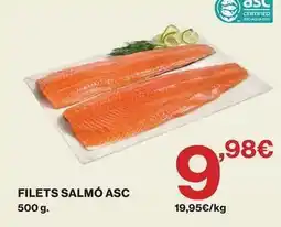 El Corte Inglés Filets salmo asc oferta