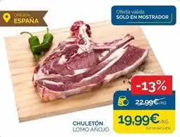 Cash Ecofamilia Origen - chuletón lomo anojo oferta