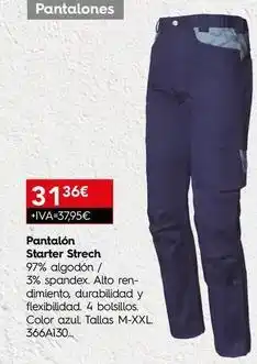 Cadena88 Pantalón starter strech oferta