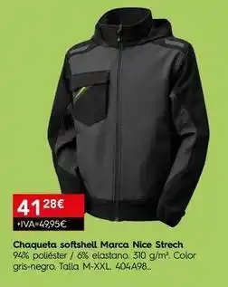 Cadena88 Chaqueta softshell marca oferta