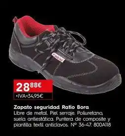 Cadena88 Ratio - zapato seguridad bora oferta