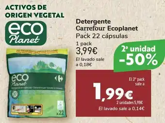 Carrefour Detergente carrefour ecoplanet oferta