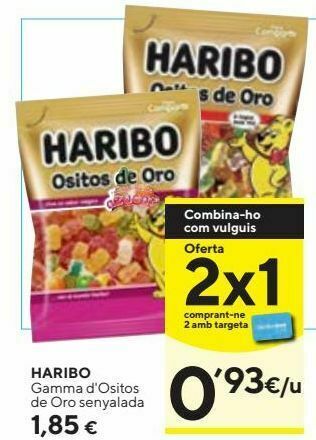 Caprabo Gominolas haribo oferta