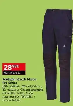 Cadena88 Stretch - pantalón stretch marca pro series oferta