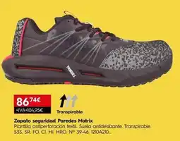 Cadena88 Paredes - zapato seguridad oferta